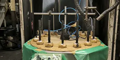 Rétrofit d’une cabine de peinture industrielle